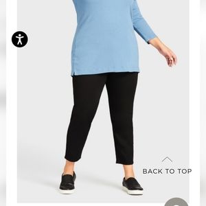 High Rise Jegging Black - petite